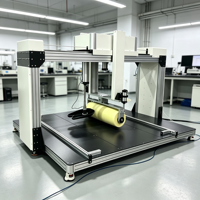 Machine d'essai de compression à rouleaux hexagonaux pour matelas EN 1957, équipement complet d'essai mécanique de matelas conforme à la norme ASTM F1566