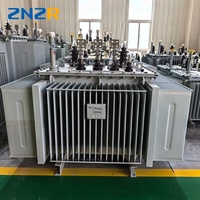 Transformateur de distribution électrique immergé dans l'huile Stepdown 200 Kva, 1000 Kva, 400 Kva, 10KV, triphasé, 110V, 380V