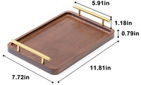 Assiette de service en bois polyvalente et écologique pour la maison, le restaurant, l'hôtel, le pique-nique et la cuisine.