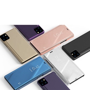 ¡Producto en oferta! con tapa de espejo para iPhone 11 Pro Max de piel sintética, delgada para móvil para iPhone 11 Pro Max - Product Image 6
