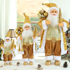 Poupée debout pour noël et nouvel an, jouet pour enfant <span class=keywords><strong>de</strong></span> <span class=keywords><strong>2022</strong></span> cm, décoration <span class=keywords><strong>de</strong></span> sapin <span class=keywords><strong>de</strong></span> noël, nouveauté 30/45 - Product Image 4