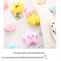Jouets Animaux Squishy pour Enfants, Mini Kawaii à Remontée Lente, Mochi Anti-Stress, Animaux à Presser en Silicone, Jouets Fidget Squishy Anti-Stress