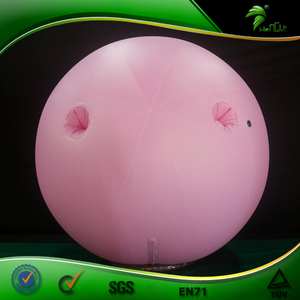 Traje de burbuja Rosa inflable, personalizado, de pie, disfraz de aire de arándano - Product Image 3