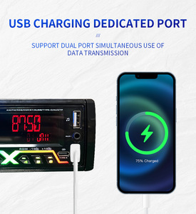 Reproductor MP3 1809DSP <span class=keywords><strong>de</strong></span> Alta Calidad <span class=keywords><strong>de</strong></span> <span class=keywords><strong>Sonido</strong></span> con Función Bluetooth, Radio FM y Ranura para Tarjetas, Material <span class=keywords><strong>de</strong></span> Metal y Goma, Puerto <span class=keywords><strong>de</strong></span> Carga Tipo C - Product Image 5