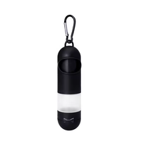 Vente en gros de distributeur de sacs à ordures pour chiens en forme de capsule avec bouteille de savon liquide rechargeable pour une élimination pratique des déchets d'animaux domestiques