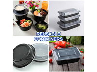 Voedsel Containers Met Deksels Plastic Container Wegwerp Voedsel Container