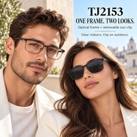 Montures de lunettes optiques en gros avec lunettes de soleil détachables et verres solaires polarisés – Ensemble de montures de lunettes