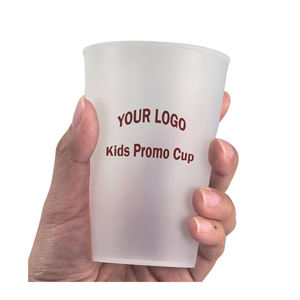 Красочный детский стакан с трубочкой, непроливаемый, портативный, без бисфенола А, пластиковый стакан для подарков на день рождения, для использования в супермаркетах, промоакций, от производителя - Product Image 1