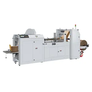 LMD-400 Fully Automatic Kraft bread Paper Bag Making Machine For V Bottom Bags sac kraft paper bag maker ce