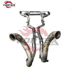 Système d'échappement Catback en titane Vortex Performance Valvetronic pour Mercedes Benz AMG GTS GT 2016-2024, mise à niveau à haut débit - Product Image 2