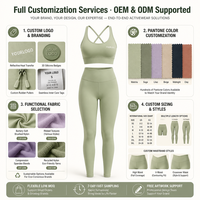 Ensemble de yoga sans couture pour femme, haut court à manches courtes et short taille haute, respirant, séchage rapide, extensible dans les quatre sens – Vente chaude