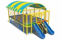 Trampoline Extérieur Multifonctionnel de Grande Taille pour Enfants de Maternelle et Adultes Équipement de Parc d'Attractions Carré