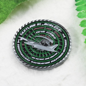 Moneda Conmemorativa de Metal Personalizada, Moneda de Desafío de Metal, Aleación de Zinc <span class=keywords><strong>con</strong></span> Esmalte Multicolor, Logotipo Metálico, <span class=keywords><strong>con</strong></span> Borde de Cuerda - Product Image 5