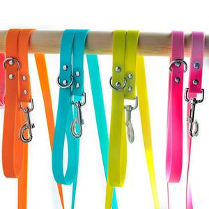 Muker all'ingrosso PVC guinzaglio rapido per cani in PVC modello solido comodo morbido a prova di acqua imbottito stile occidentale 20 + colori - Product Image 3