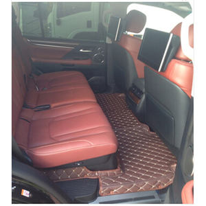 Alfombrillas de cuero para Interior de coche para <span class=keywords><strong>Lexus</strong></span> Lx570 <span class=keywords><strong>LX</strong></span> <span class=keywords><strong>570</strong></span> 1998-2020 2012 2013 2014 2015 2016 2017 2018 2019 2020 alfombra 2021 Mat - Product Image 5