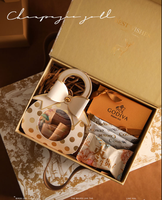Écrin cartonné carré de luxe avec couvercle en carton pour roses, boîte à fleurs, emballage créatif avec tiroir, nouvelle collection 2020