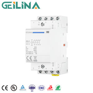 Contacteur modulaire flexible à bobine, tension AC/DC, 4 phases, 1P 2P 3P 4P, 1 module, 2 modules, 3 modules, 4 modules, 16A 20A 25A 32A 40A 63A - Product Image 1