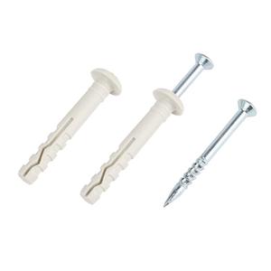 Ancrages en plastique Offre Spéciale pour <span class=keywords><strong>goujons</strong></span> <span class=keywords><strong>vis</strong></span> <span class=keywords><strong>d</strong></span>'<span class=keywords><strong>ancrage</strong></span> en béton à bas prix taille populaire 10x50 ancre murale - Product Image 2