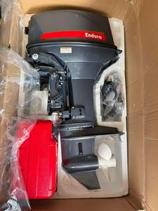 Motor fueraborda portátil de 40 HP, 2 tiempos, de gasolina, para embarcaciones inflables, botes, y embarcaciones auxiliares de yates. - Product Image 5