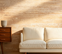 Panneau mural en pierre géométrique 3D ignifuge de qualité supérieure, 300*1200mm, revêtement modulaire extérieur et de table en ardoise, 15-30mm, taille personnalisée
