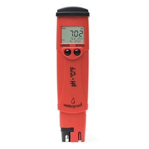 HANNA Hi98128 Waterproof pH Tester Portable <b>Plastic</b> <b>Pocket</b> PHep5 Water-Resistant Device - Product Image 1