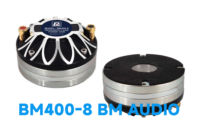 Haut-parleur de compression en néodyme à diaphragme en titane BM400-8 1,75 po (44,4 mm) 100 W 8 ohms, goulot de 1 po, 110 dB, tweeter à pavillon pour sonorisation de scène