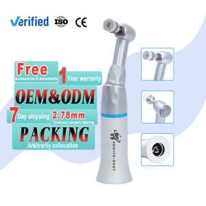 قبضة أسنان بزاوية كونترا منخفضة السرعة مع أكواب تلميع أدوات ملمع نظافة الهواء مثقاب طبيب الأسنان - Product Image 1