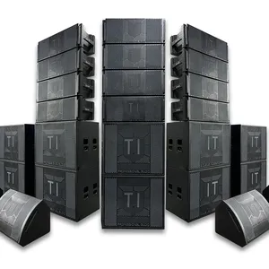 LA-210 Line array dual 10 woofer active passive indoor outdoor show sound system speakers