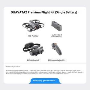 Drone DJI Avata 2 Thời gian bay tối đa 23 phút/21 phút Pin kéo dài Thời gian bay 4K/60fps HDR Chụp ảnh dọc thực thụ - Product Image 6