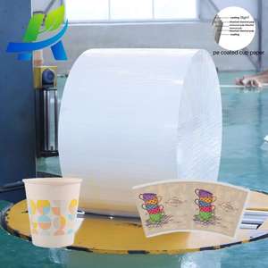 Papel de Doble Cara Recubierto de <span class=keywords><strong>PE</strong></span> para Impresión Offset, Impermeable, para Envasado de Café y Bebidas - Product Image 6