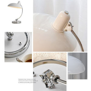 Lampes de table LED <span class=keywords><strong>vintage</strong></span> de luxe style design moderne alimentation ca blanc noir vert <span class=keywords><strong>rouge</strong></span> pour chambre bureau d'étude à côté de la <span class=keywords><strong>lampe</strong></span> - Product Image 5