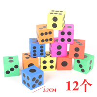 6 Couleurs 48 Pièces Dés en Mousse Colorés à Pois pour Jouets de Construction pour Enfants, Jouets Éducatifs, Fournitures de Fête, Dés en Mousse EVA