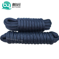 Cordes d'amarrage marines durables en nylon tressé et polyester PE, 3/4 de pouce, 16 mm, 18 mm, pour quais flottants, yachts et bateaux, certifiées CE