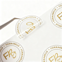 Étiquettes transparentes personnalisées pour flacons de parfum, autocollants personnalisés en vinyle imperméable brillant, étiquettes d'emballage transparentes pour parfum