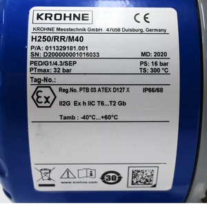NUEVO Medidor de Flujo de Área Variable Krohne H250/RR/M40 para Gases - Product Image 6