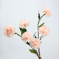 Rosa Künstliche Seidenblumen Delphinium Ranunkel Dahlie Magnolie Kunstblumen für Hochzeit Party Event Dekoration
