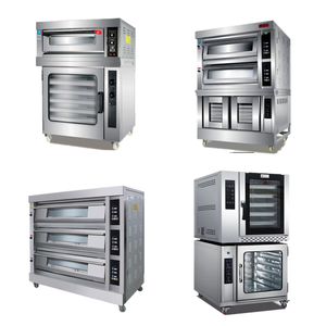 <span class=keywords><strong>Horno</strong></span> de panadería comercial de doble cubierta con <span class=keywords><strong>horno</strong></span> <span class=keywords><strong>eléctrico</strong></span> de 4 bandejas Características automáticas para hornear pan utilizado para masa - Product Image 3