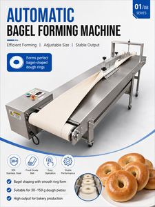 Máquina Automática para Formar Bagels, 2000PCS/H, Máquina Comercial para Dar Forma a Anillos de Masa para Panadería - Product Image 4