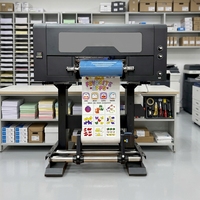 Imprimante jet d'encre UV A3 30 cm certifiée Allprint XP600 pour signalétique industrielle, impression d'étiquettes flexibles, solution OEM