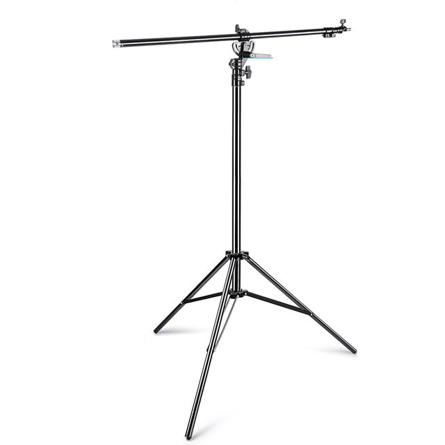 Neewer 13feet/ 390cm Two Way Rotatable Aluminum Adjustable Tripod Light Stand With Sandbag For Studio Photography Video