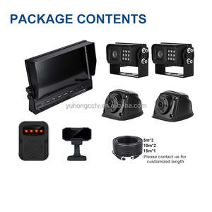 10.1 Inch Reverse <strong>Camera</strong> System <strong>AHD</strong> Image Sensor Bus and Truck Monitoring <strong>5</strong> Way Blind Area DSM BSD <strong>Camera</strong> for Larger Vehicles - Product Image 6