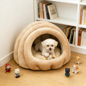 Cama para Mascotas, Tipo Cueva, Portátil, de Invierno, con Diseño Sólido y Moderno, Resistente y Lavable, Venta al Por Mayor de Fábrica - Product Image 4