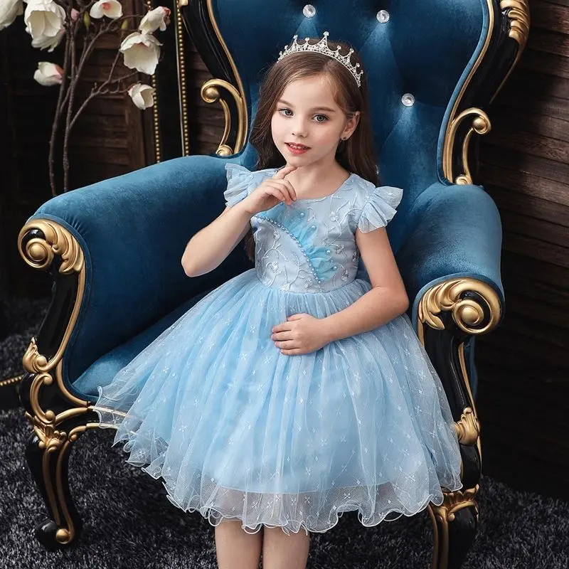 Wholesale 2 3 4 5 6 7 Year Old Girl Dress 2017 Baby Girl Party Dress  Children Frocks Designs - Buy High Quality Frock Design For Baby Girl,2017  Baby Girl Party Dress