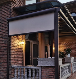 Thân thiện với môi cơ giới Bug màn hình tự động Patio màn hình con lăn bóng râm trong suốt ngoài trời rèm - Product Image 3