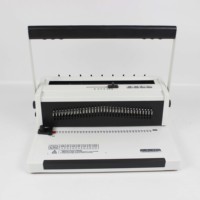 Ofitech A4 4:1 3:1 Profesional Fábrica de plástico Libro Punzonado Espiral Bobina Binder Máquina de encuadernación para uso en la oficina