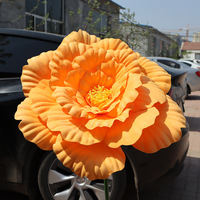Pivoines artificielles géantes multicolores en PE, nouvelles décorations de Noël pour la scène de mariage et les festivités de Noël à la maison