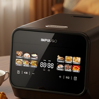 Cuisinière à riz automatique familiale 3L avec cuve intérieure en aluminium antiadhésive à double pulvérisation, fonction maintien au chaud, approvisionnement direct usine OEM