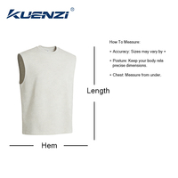 Débardeur surdimensionné personnalisé Kuenzi avec logo, manches courtes, 100% coton, 240GSM, poids lourd, pour femmes