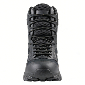 รองเท้าบูทเดินป่าหนังแท้แบบผูกเชือกสำหรับผู้ชาย ผลิตตามสั่งจากโรงงาน กันน้ำ เหมาะสำหรับการเดินป่าและการใช้งานทางยุทธวิธี - Product Image 5