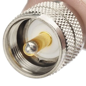 สายสื่อสารทองแดง LSW LSW-0000 Feeder 50-7 พร้อมหัวต่อ PL259 แบบ Male-Male สำหรับวิทยุสื่อสาร Walkie-Talkie รุ่น LSW-0000 Pl259 Conne - Product Image 3